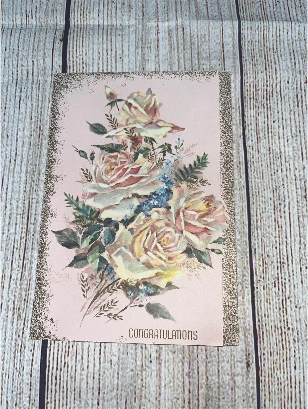 Lots Of 15 Vintage Greeting Cards With Envelopes Not Signed